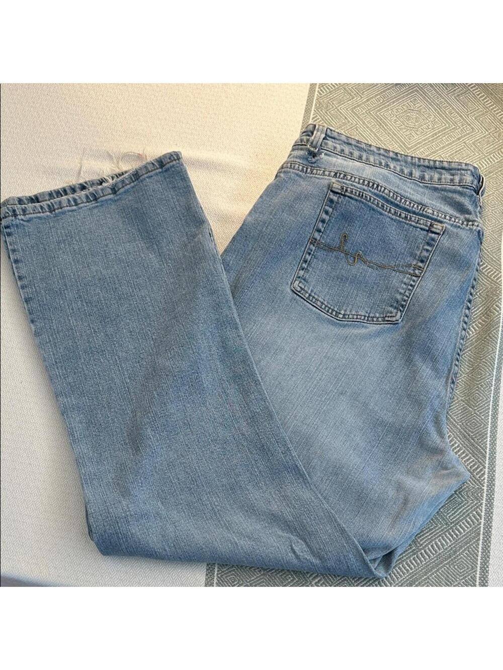 St. John's Bay Light Blue Denim Jeans